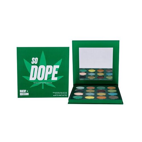 Makeup Obsession so Dope With Cannabis Sativa paleta sjenila za oči 20,8 g Slike