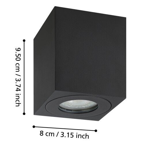 Eglo 901029 - Spolja&amp;scaron;nje reflektorsko svetlo TORRECOLA 1xGU10/5W/230V 8x8cm IP44 Slike