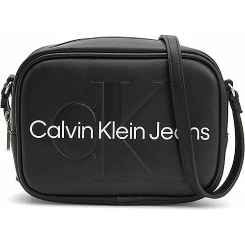 Calvin Klein Torba preko ramena crna / bijela