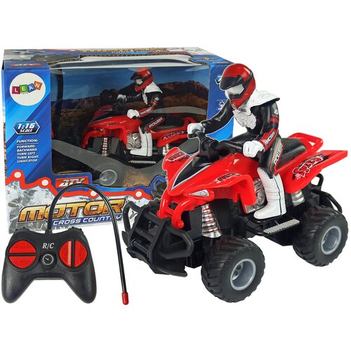  Quad na daljinsko upravljanje 27 Mhz 1:16 Ba - crveni Slike