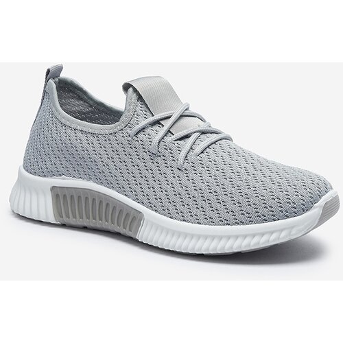 Resti Grey women's fabric sports shoes Vobbu- Footwear Cene