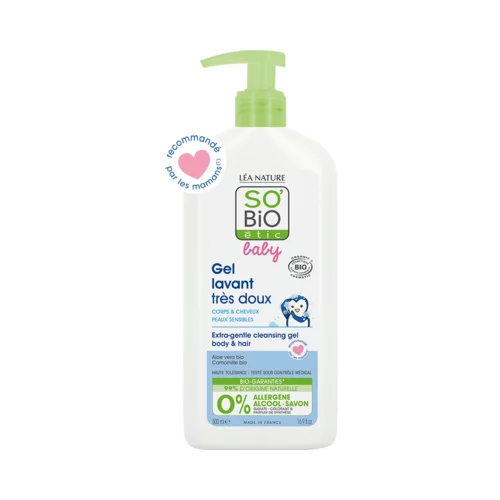 SO’BiO étic Baby 2v1 šampon in čistilni gel