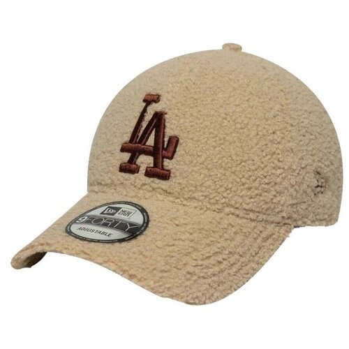 New-Era Kape s &amp;scaron;iltom LA DODGERS MLB BORG LIGHT BEIGE Bež Slike