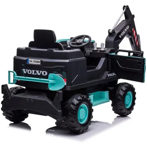 Lean Toys Otro&amp;scaron;ki bager Volvo 12V z zajemalko modra Slike