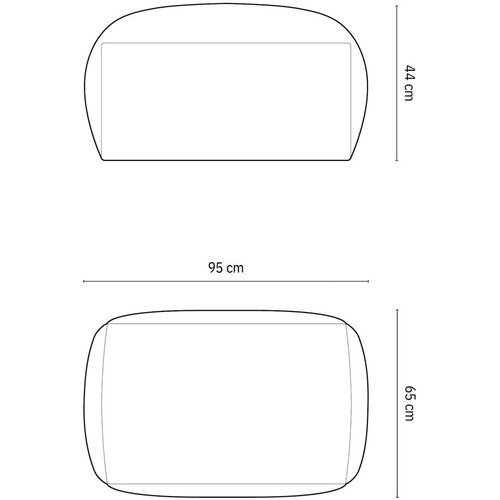 Micadoni Svetlo rjav modularni otoman iz tkanine boucl&amp;eacute; Martina &amp;ndash; Home Slike