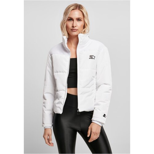 Starter Black Label Women&amp;#039;s quilted jacket Starter Logo white Slike