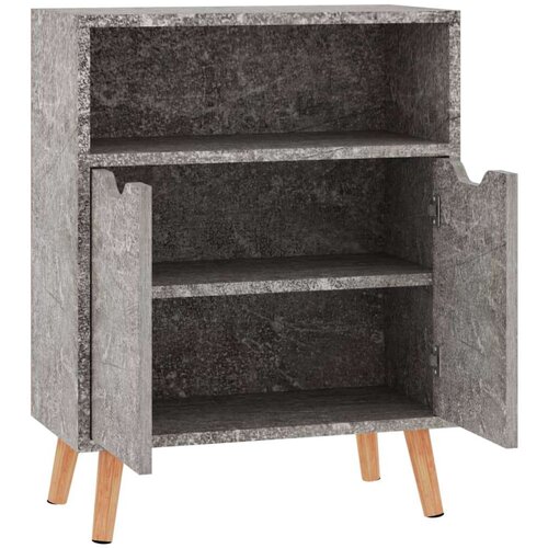 VidaXL Komoda siva boja betona 60 x 30 x 72 cm od iverice Slike
