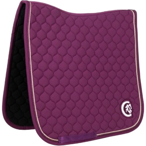 Kentucky Horsewear Dresurna podsedelnica 3D Logo Onion Quilt - Full - Vijolična Cene
