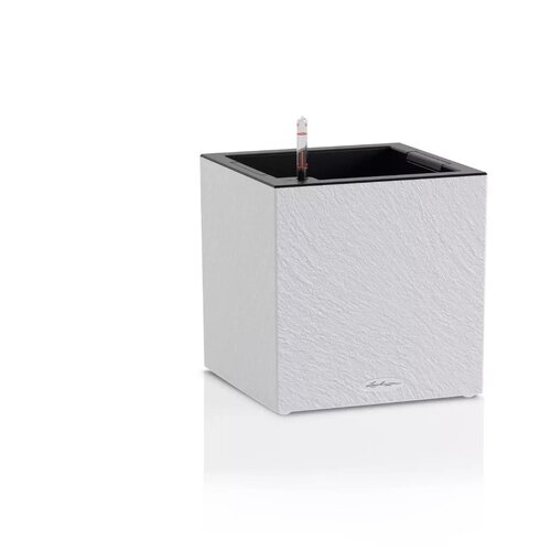 LECHUZA CANTO Slatestone 30 low - light grey Slike