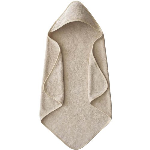 Mushie Baby Hooded Towel ručnik s kapuljačom Fog 1 kom Slike