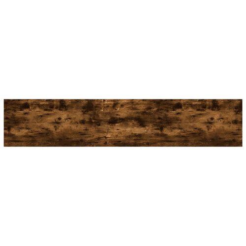  Zidne police 4 kom boja hrasta 100x20x1,5 cm konstruirano drvo Slike
