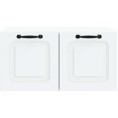  TV ormar za zid Bijela 59 5 x 41 x 30 cm Konstruirano drvo - Bijela 59 5 x 41 cm Slike