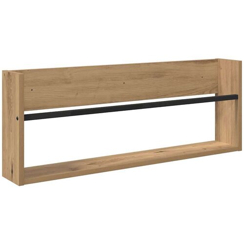  Polica za časopise Zidne 2 pcs Umjetnički hrast 80 x 12 x 30 cm Slike