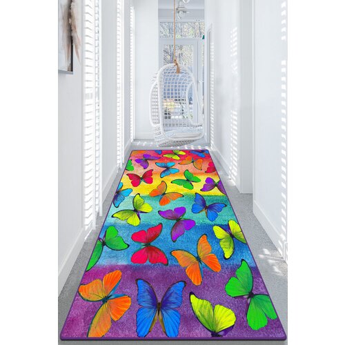 Conceptum Hypnose tepih Colorato Farfalle, 100x200cm, Šareni Cene