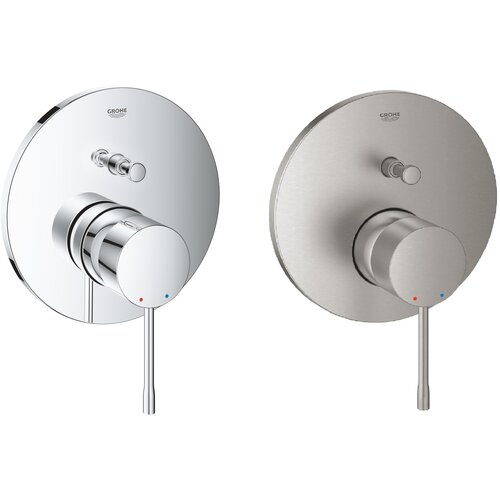 Grohe pokrivna plo&amp;scaron;ča za kad/tu&amp;scaron; ESSENCE (24058AL1) - Brushed hard graphite Slike