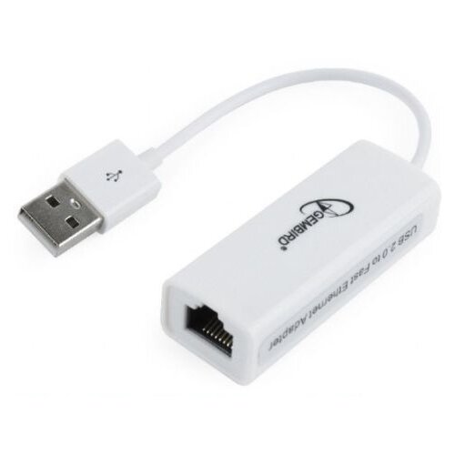Gembird NIC-U6 USB 2.0 to Fast Ethernet LAN adapter 10/100 white ( mrezna kartica) (415) adapter Cene