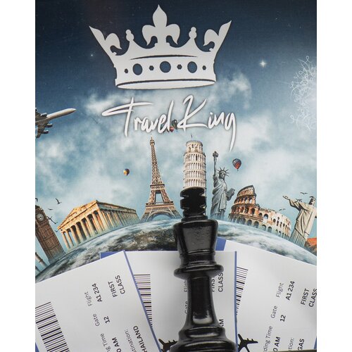 Fortune Frames Ram za slike Travel King, Crni Cene