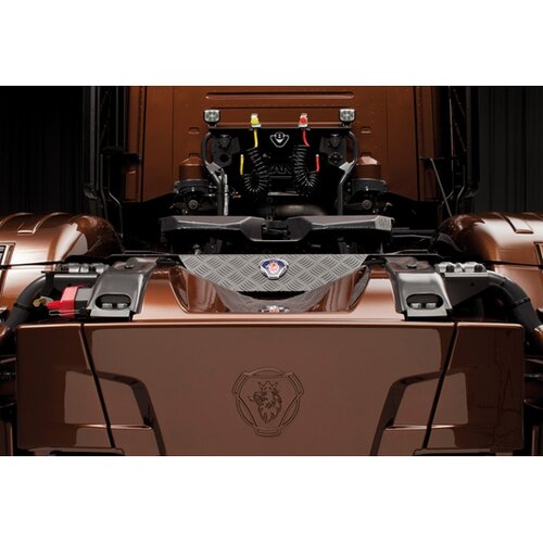 Italeri 3897 Scania R730 V8 Black Amber model kamiona za sastavljanje 1:24 Slike