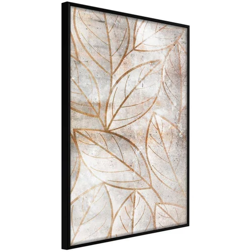  Poster - Copper Leaves 40x60