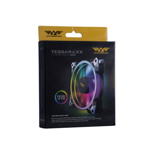Sonicgear tessaraxx TX-QUAD RING 12cm ARGB cooler ( 4109 ) Cene