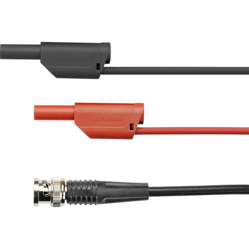 Schützinger DI SKO 89-58 / 100 / SW BNC merilni kabel 100.00 cm črna/rdeča, (20422979) Cene