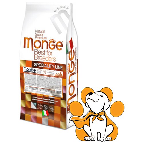 Monge best for breeders adult all breeds duck 15kg, hrana za odrasle pse Cene