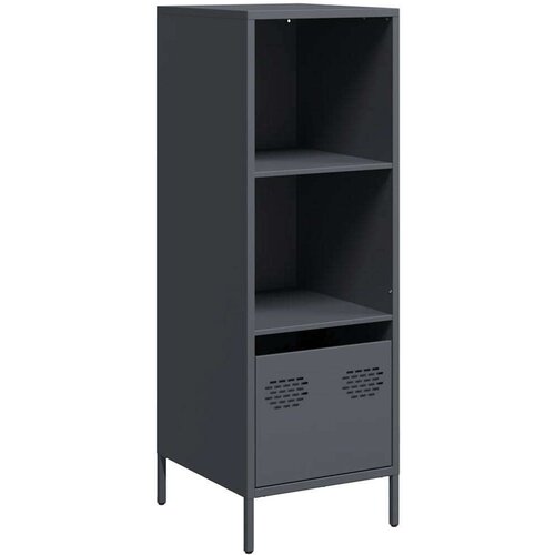 VidaXL Visoka omara antracit 35x39x103,5 cm jeklo Slike