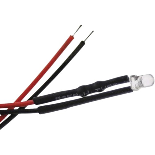  LED dioda sa kablom plava 3mm Cene