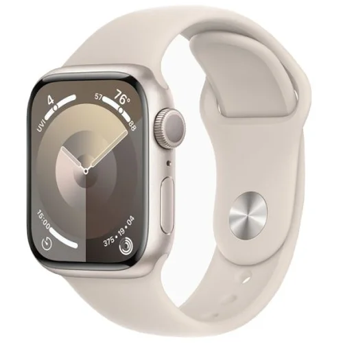 Apple Watch 9 41mm Starlight Aluminium Case Starlight