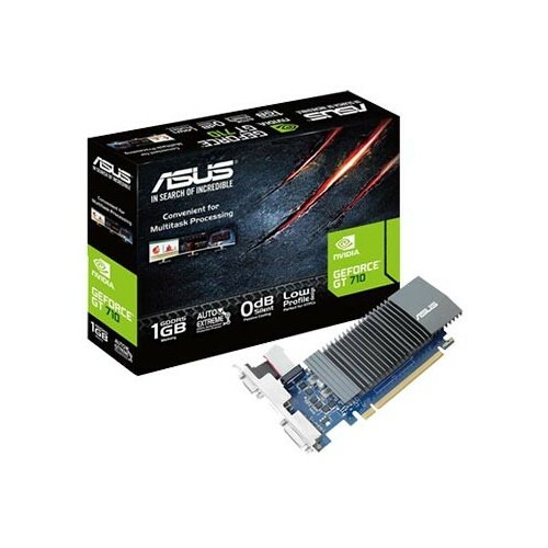Asus nVidia GeForce GT 710 1GB GDDR5 32bit - GT710-SL-1GD5-BRK Slike