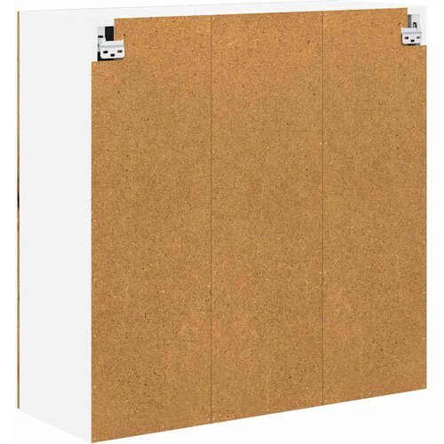  Zidni stakleni ormarić Lucca Staro drvo 80 x 31 x 80 cm Slike