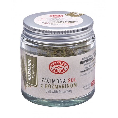 SOLINE Pridelava soli d.o.o. začimbna sol rožmarin 55 g Cene