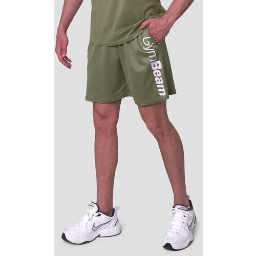 GymBeam Kratke hlače Mesh Essence Green Cene