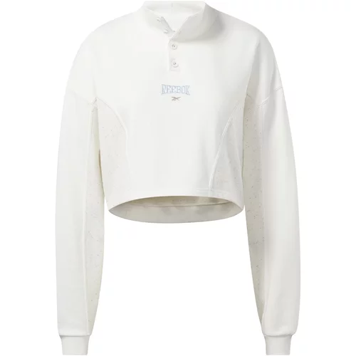 Reebok Classics Sweater majica 'Varsity' svijetloplava / bijela