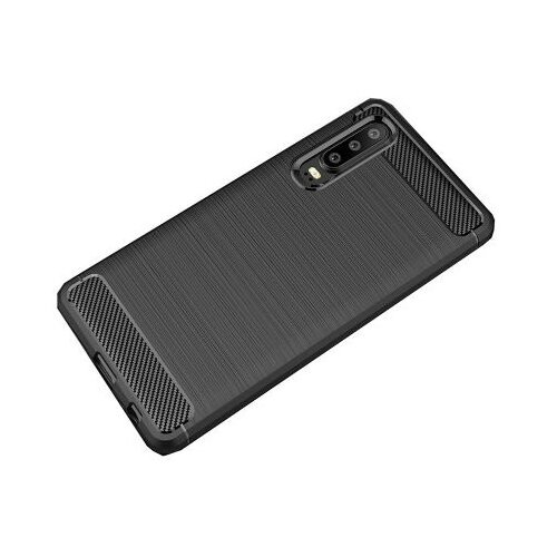 Nillkin silikonski ovitek za huawei P30 - mat carbon črn Cene