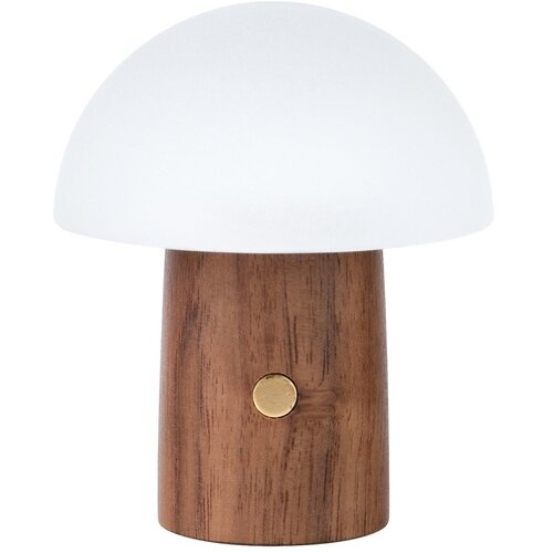 Gingko bijela/u tamnoj prirodnoj boji led stolna lampa (visina 7 cm) alice mushroom – Cene