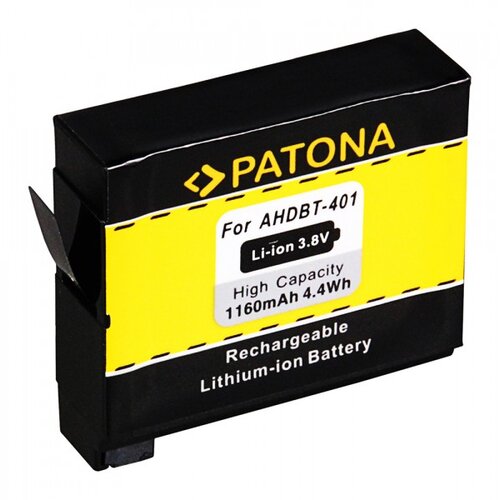  Baterija za GoPro Hero 4, 1160 mAh Cene
