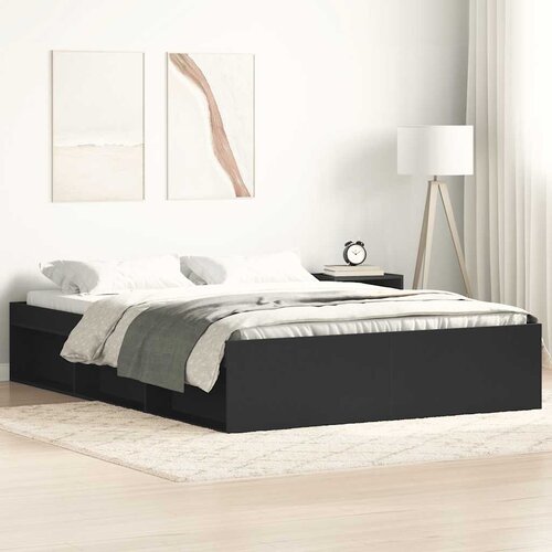  Okvir za krevet crni 120 x 200 cm Cene