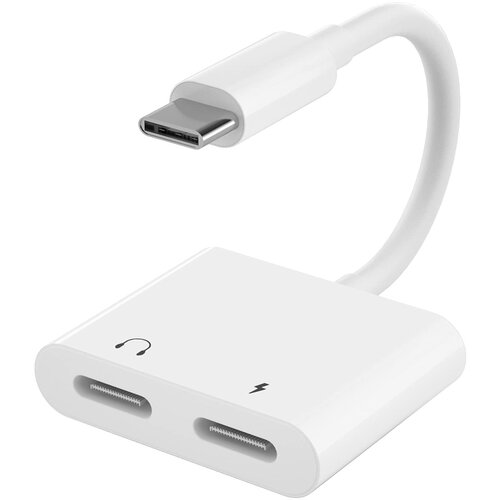 INF usb-c 2-v-1 adapter za slušalke in polnilec, (21248016) Cene