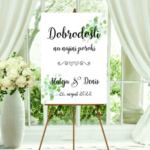  Tabla dobrodošlice TABPOR 125 Cene