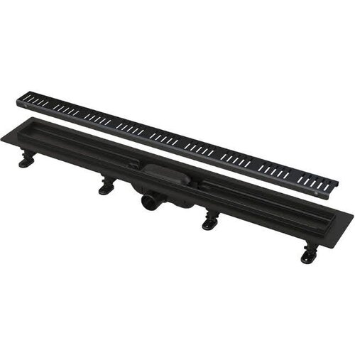 ALCADRAIN Podna tu&amp;scaron; kanalica APZ10BLACK (Plemeniti čelik, 65 cm, Crna) Slike