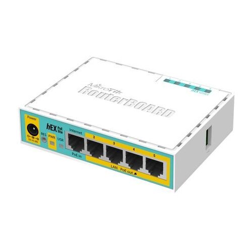  Mikrotik hEX PoE lite wired router Fast Ethernet White Slike