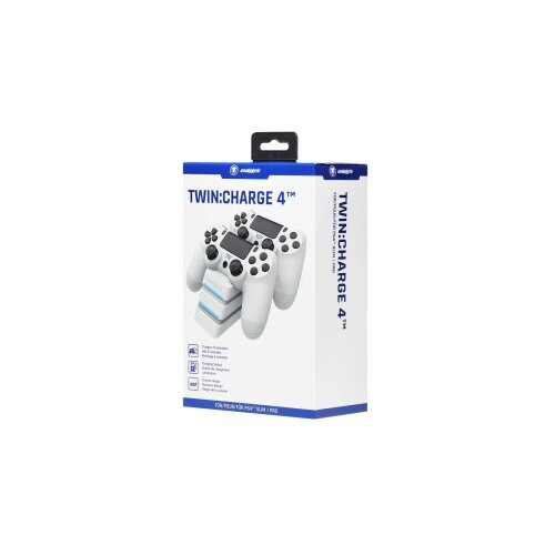  Stanica za punjene Joystik-a PS4 snakebyte TWIN:CHARGE 4™ (WHITE) Cijene