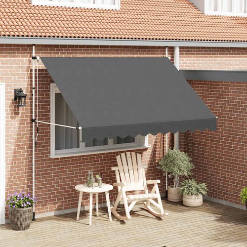Tenda na ručno uvlačenje 300 cm antracit Cene