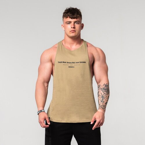 NEBBIA tanktop flexin beige Cene