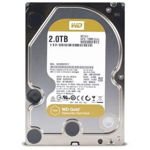 HDD Interni WD Gold Enterprise Class 2TB 3,5" SATA WD2005FBYZ Cijene