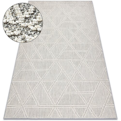 RugsX Preproge Preproga JERSEY 19241 siv - Rombov, geometrična 240x330 cm Siva Cene