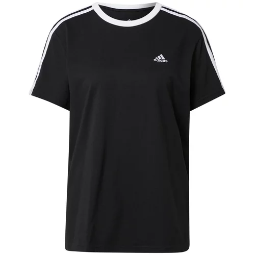 ADIDAS SPORTSWEAR Funkcionalna majica črna / bela