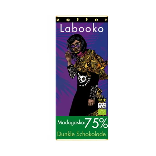 Zotter Schokoladen Bio Labookos 75% Madagaskar