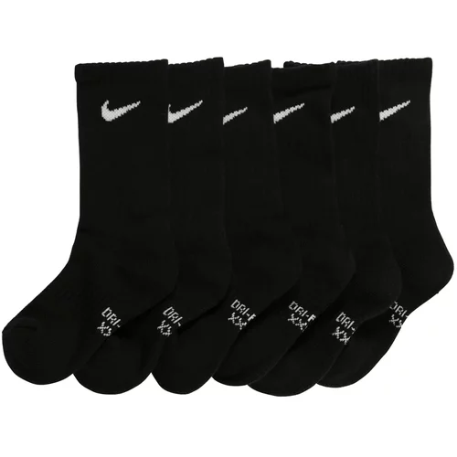 Nike Sportswear Sportske čarape crna / bijela